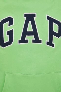 Ανδρικά Χωρίς φερμουάρ Βαμβακερή μπλούζα GAP πράσινο, με κουκούλα -Gap Κατάστημα unnamed file 977